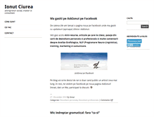 Tablet Screenshot of ionut-ciurea.com